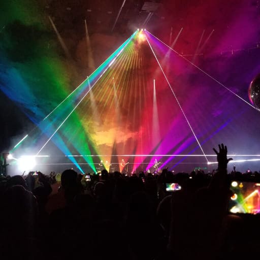 Pink Floyd Laser Show in Portland